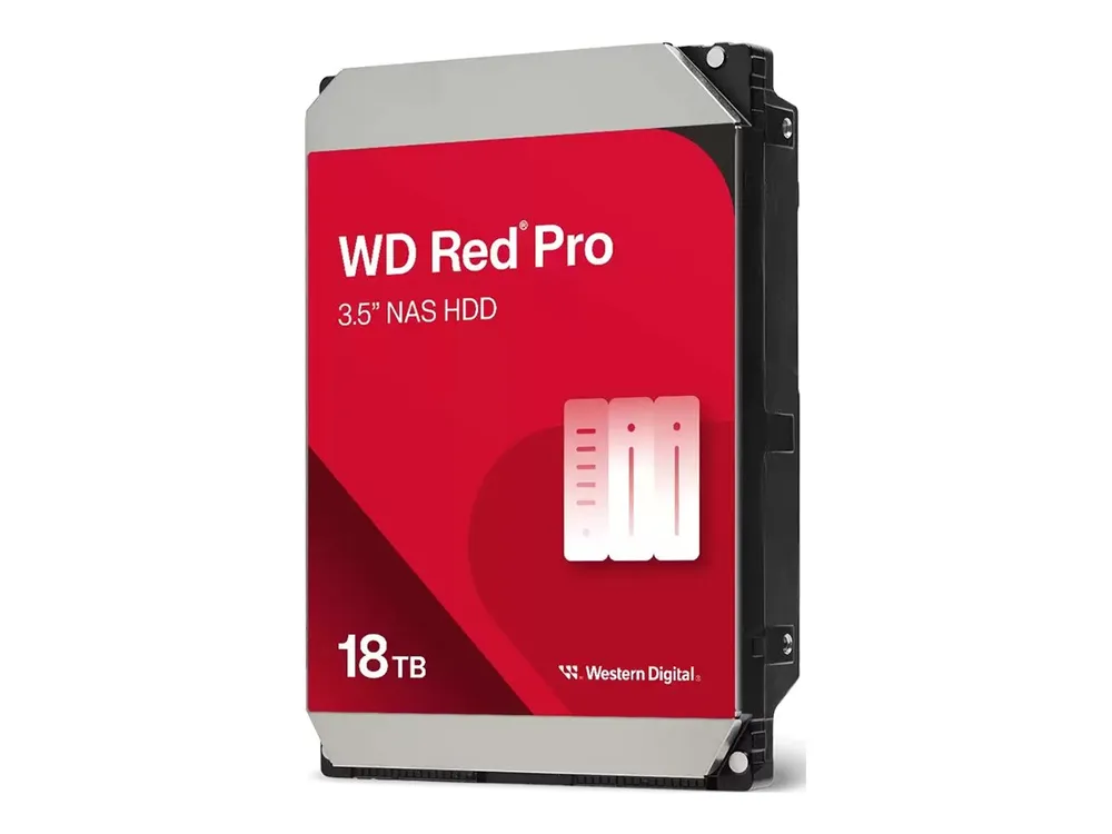 QNAP WD Red Pro WD181KFGX | 7211318t-7050100-000-rs | Festplatte - 18 TB