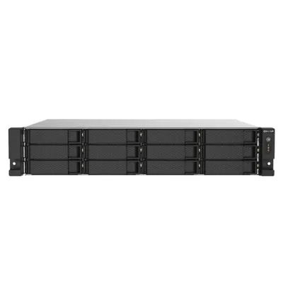 NAS QNAP TS-1273AU-RP-8G 8GB DDR4 AMD Ryzen V1500B 12-Bay 2.5GbE PCIe Gen3 x4 NAS QNAP TS-1273AU-RP-8G 8GB DDR4 AMD Ryzen V1500B 12-Bay 2.5GbE PCIe Gen3 x4