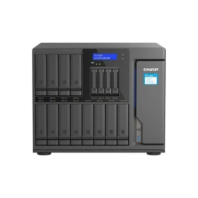 QNAP TS-1655 NAS Tower Intel Atom® C5125 8 GB DDR4 0 TB QNAP Turbo System Schwarz