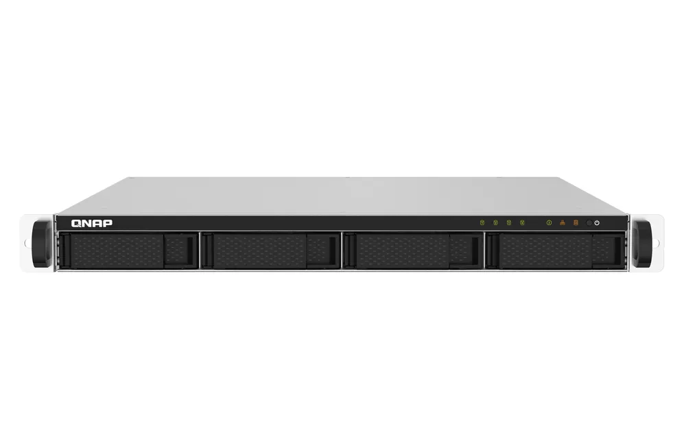 QNAP TS-432PXU NAS Rack (1U) Annapurna Labs Alpine AL-324 2 GB DDR4 QNAP Turbo System Schwarz