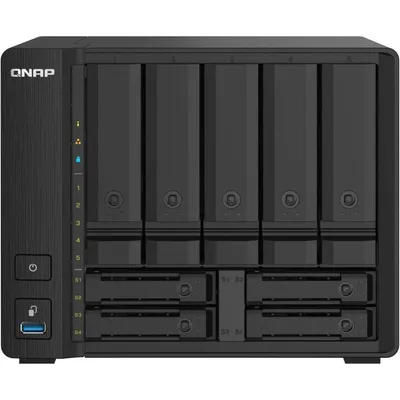 QNAP TS-932PX NAS Tower Annapurna Labs Alpine AL-324 4 GB DDR4 0 TB QNAP Turbo System Schwarz