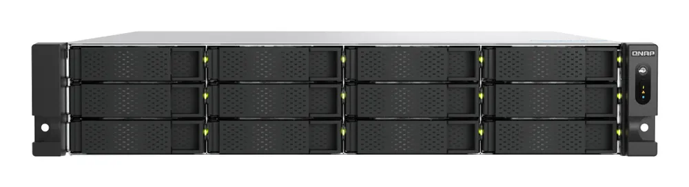 Server QNAP TS-h1277AXU-RP AMD Ryzen 5 16GB 0TB Rack 2U redundantes Netzteile