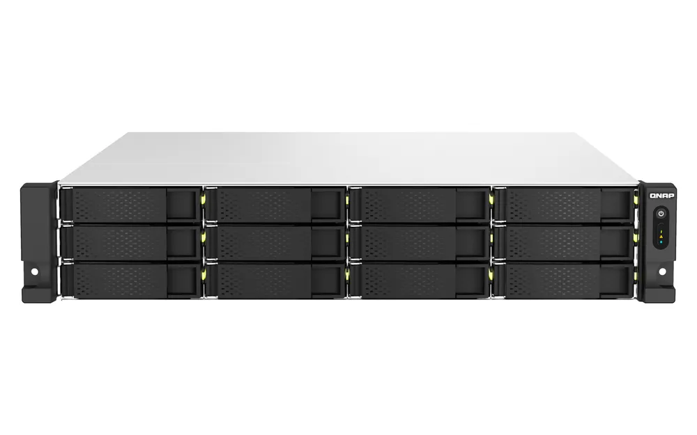 NAS Rack QNAP 2U Xeon E-2334 16GB DDR4 18 Einschuebe 10GbE QuTS hero