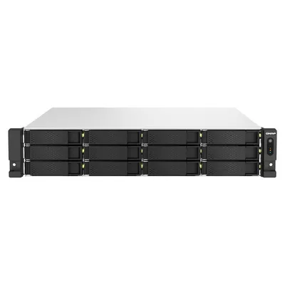 Nas Qnap Ts-h1887xu-rp-e2336-32g 18 Bays 2u Xeon E-2236 32 GB RAM Zuverlässiger und skalierbarer Netzwerkspeicher für Unternehmen, mit Echtzeit-Backup, 10 GBE und Virtualisierung.