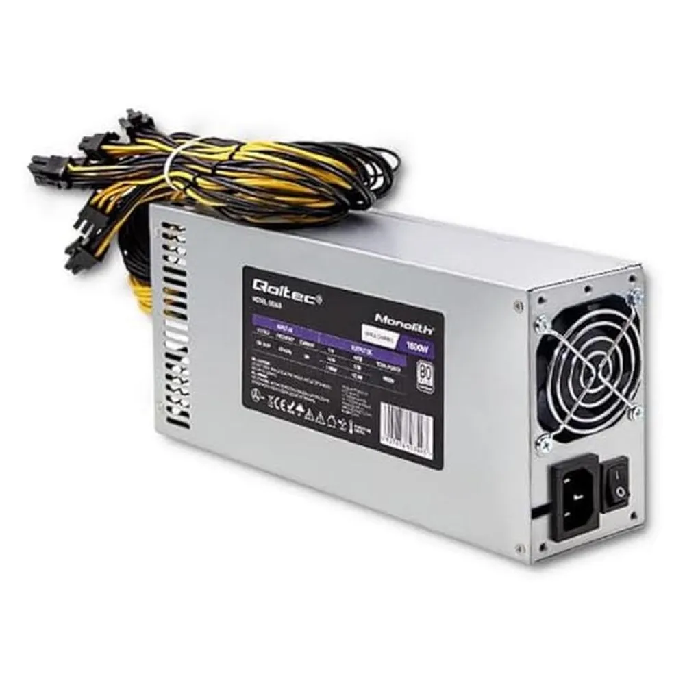 Qoltec 50349 PCI-E 1800W power supply 80 Plus Platinum Game miner