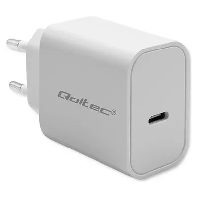 Qoltec Super Schnelles PD Ladegerät USB C, 20W, 5 12V
