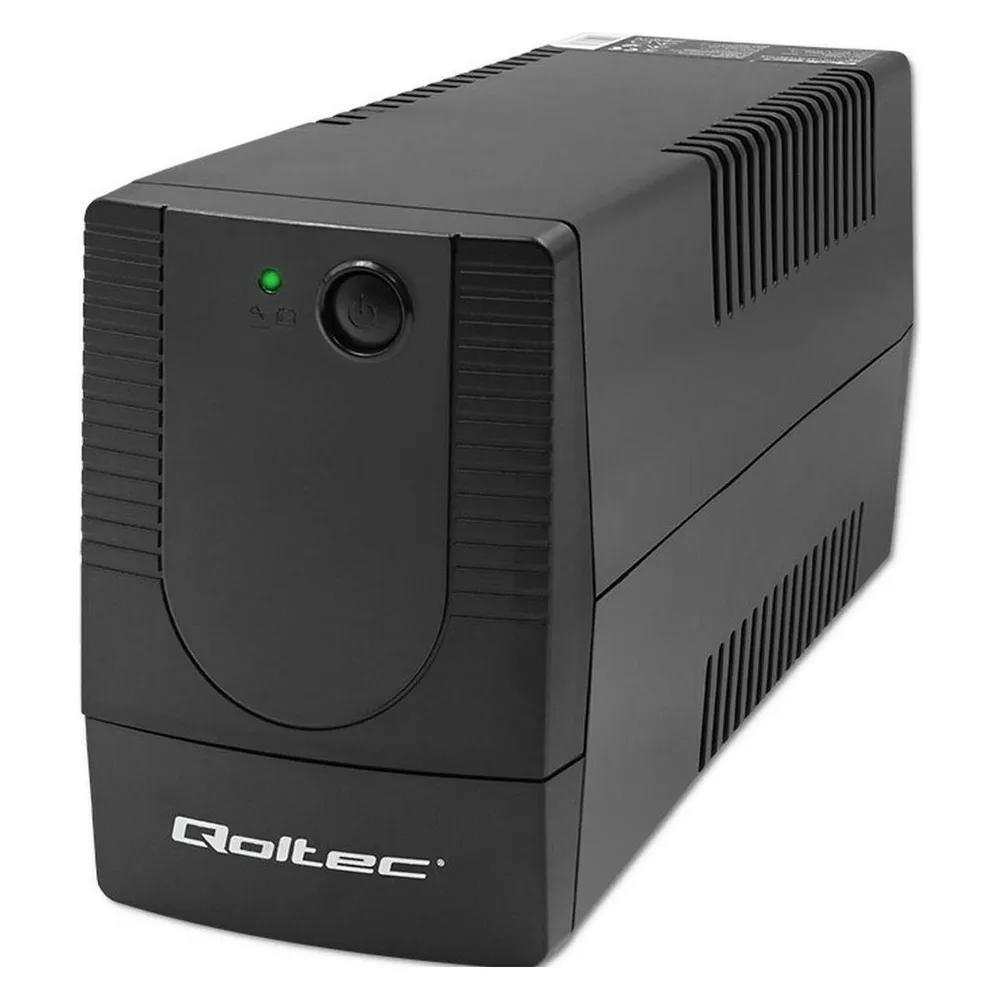 Sai Qoltec 850VA Bleibatterie 14 Minuten AVR Kurzschlussschutz