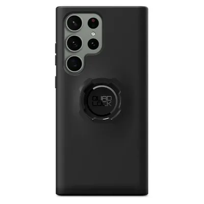 Funda para móvil Quad Lock QLC-GS23U Cover Mikrofaser Polycarbonat Schwarz für Galaxy S23 Ultra