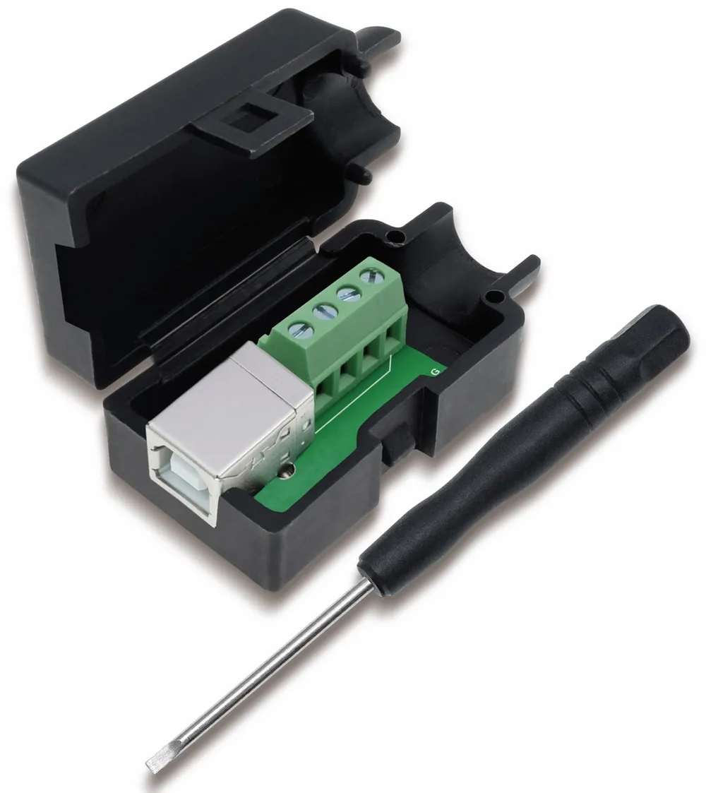 QUADRIOS USB-Modular-Set 2001C203, USB 2.0, Standard-B, Polzahl 4