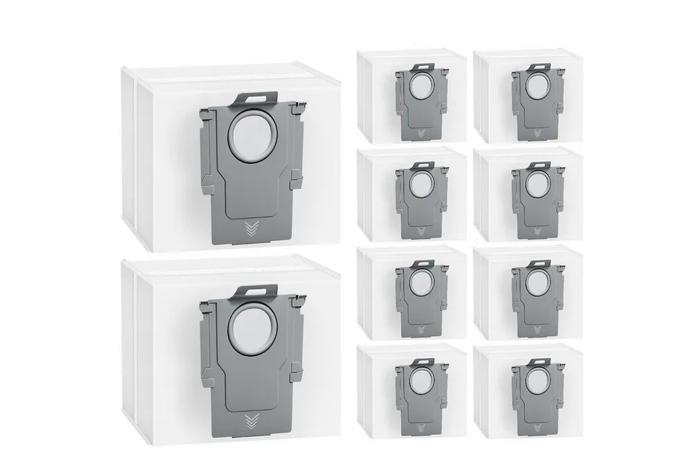 QUBEBU Staubsaugerbeutel 10 Stück Staubbeutel für Roborock Q5/Q7/S7/S8/Q8/Q8 Max Serie, 2,7 L, passend für Roborock Q5, Q5+, Q5 Max+, Q5 Pro, Q5 Pro, Q7, Q7+, Q7 Max, Q7 Max+, S7 MaxV Ultra, S8+, S8 Pro Ultra, Q8 Max+, Q8 Max, Q8 Max