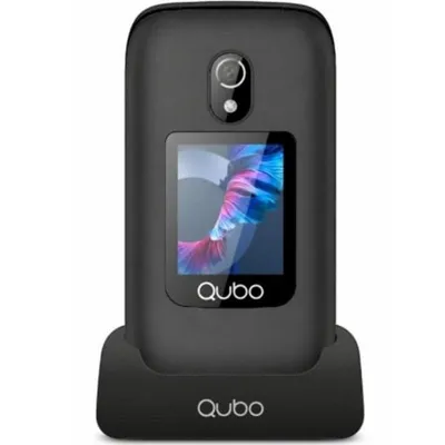 Qubo P-221BKC 4G 2,8" Dual SIM SOS-Taste Schwarz