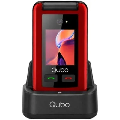 Qubo X-247RDC 4G 2,4" Doppelbildschirm SOS-Taste Rot