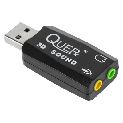 USB-Soundkarte Quer KOM0638 5.1 Virtuell