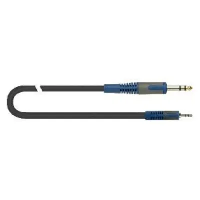 Quik Lok QUIK-LOK RKSA/139-3 Audiokabel 3 m 3,5mm 6,35mm Schwarz, Blau, Grau