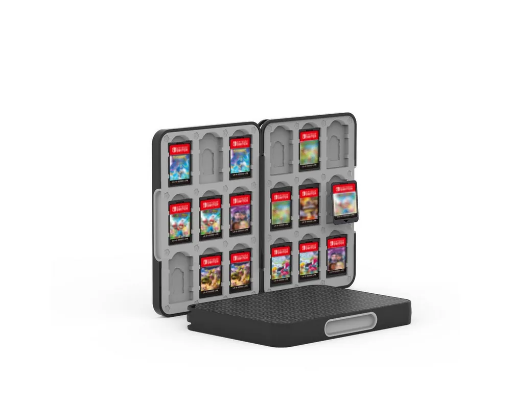 Qware Gaming Gamecard Hülle kompatibel mit Nintendo Switch Spielen Zubehör Nintendo