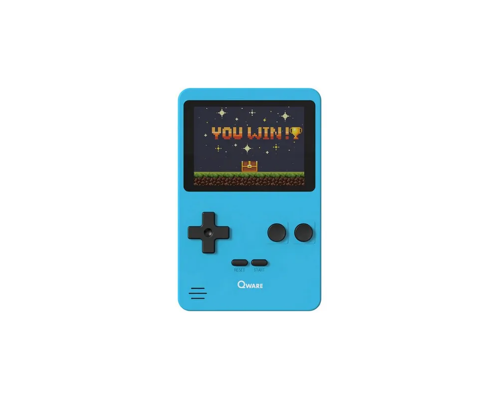 Qware Gaming Retro Spielkonsole Handheld 240 Spiele für unterwegs