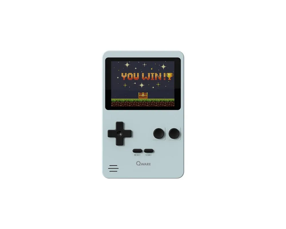 Qware Gaming Retro Spielkonsole Handheld 240 Spiele für unterwegs