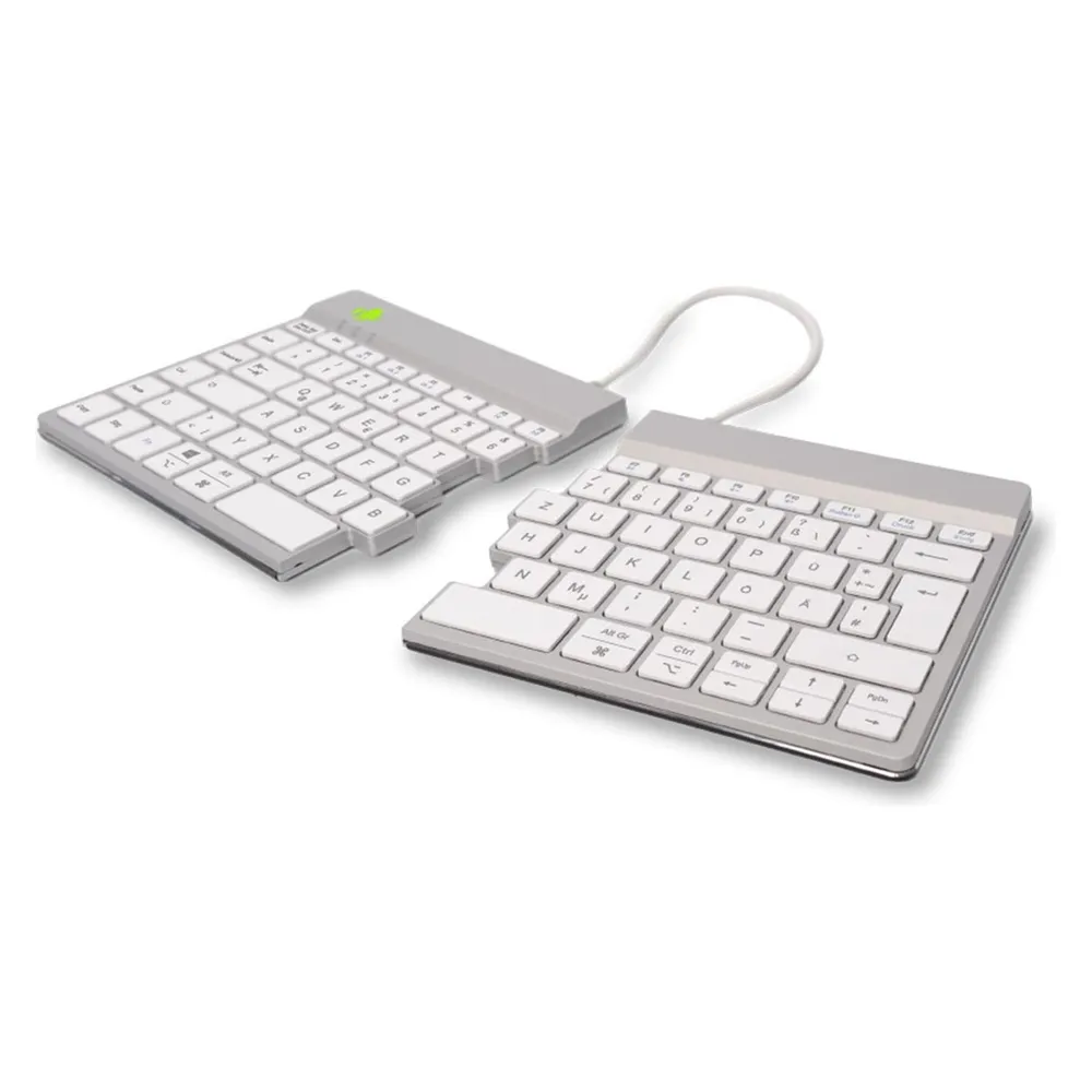 R-Go Tools R-Go Tastatur Split Break DE-Layout Bluetooth weiss