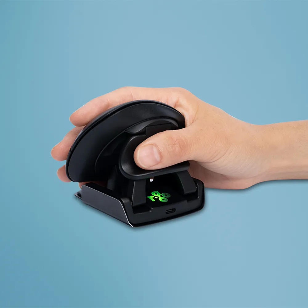Maus R-Go Tools R-Go Twister Bluetooth USB 2400DPI Schwarz Vertikal Ambidextrous