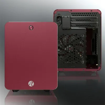 Gehäuse Raijintek Metis Plus Mini Tower Rot Mini-ITX Aluminium