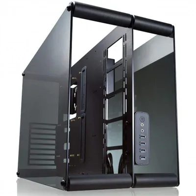 RAIJINTEK Paean Desktop Schwarz, Transparent