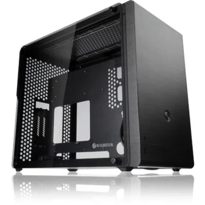 PC-Gehäuse RAIJINTEK Ophion M Evo ALS Micro ATX/Mini-ITX Aluminium Gehärtetes Glas Schwarz
