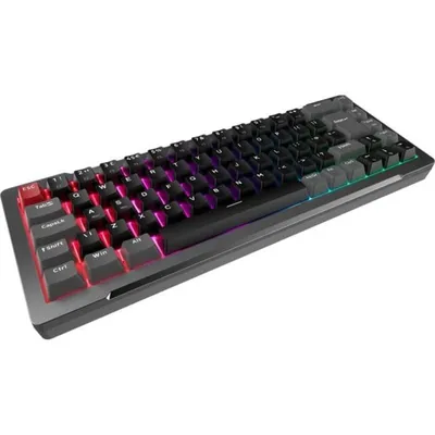 Tastatur RAIJINTEK MGA-68 magnetisch kompakt 65 % mit RGB und gelben Switches