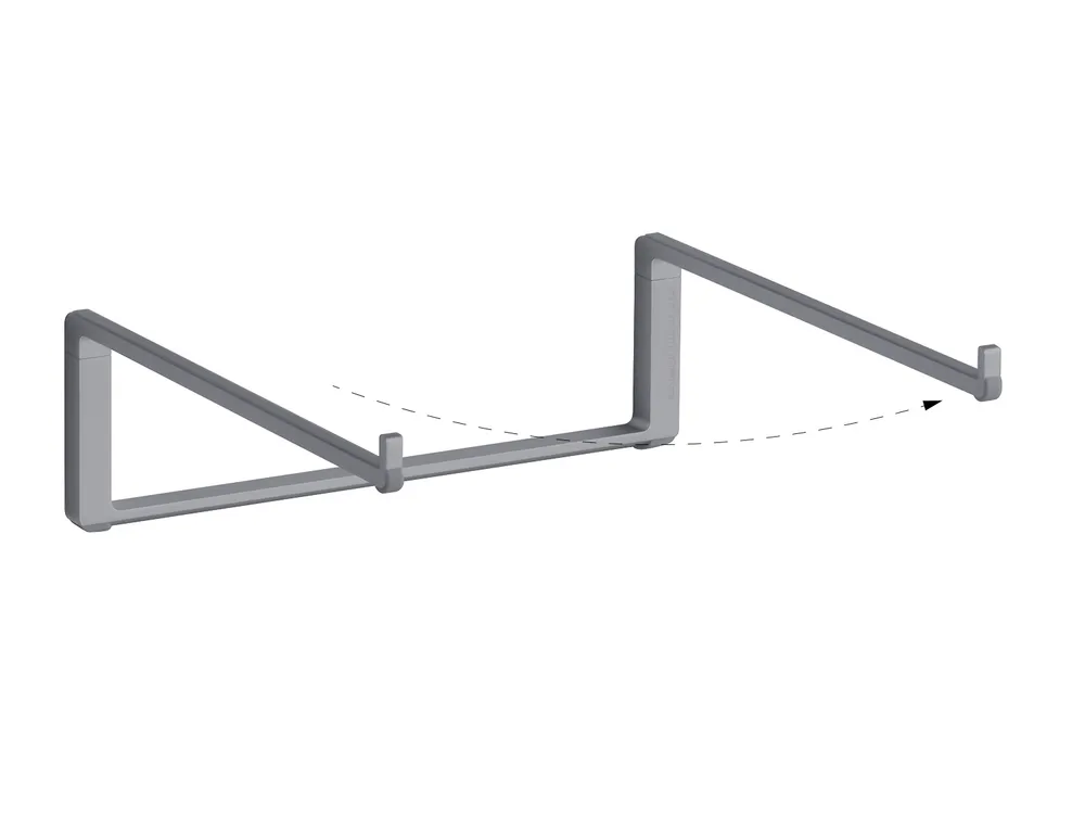 Rain Design mBar Pro faltbarer Notebook-Ständer, Space Grau