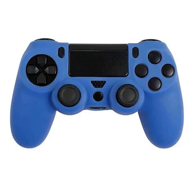 Rainbow RPS4 Skin Silikon Blau für DualShock PS4
