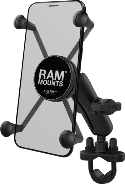 RAM Mounts Universal-Telefonhalter Motorradlenker U-Bolt Groß