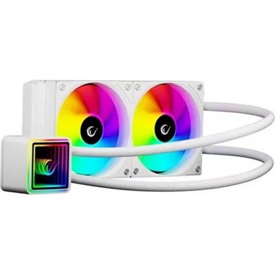 Rampage Infinite Flüssigkeitskühlung V240 ARGB 240mm 2 Lüfter integrierter Temperatursensor
