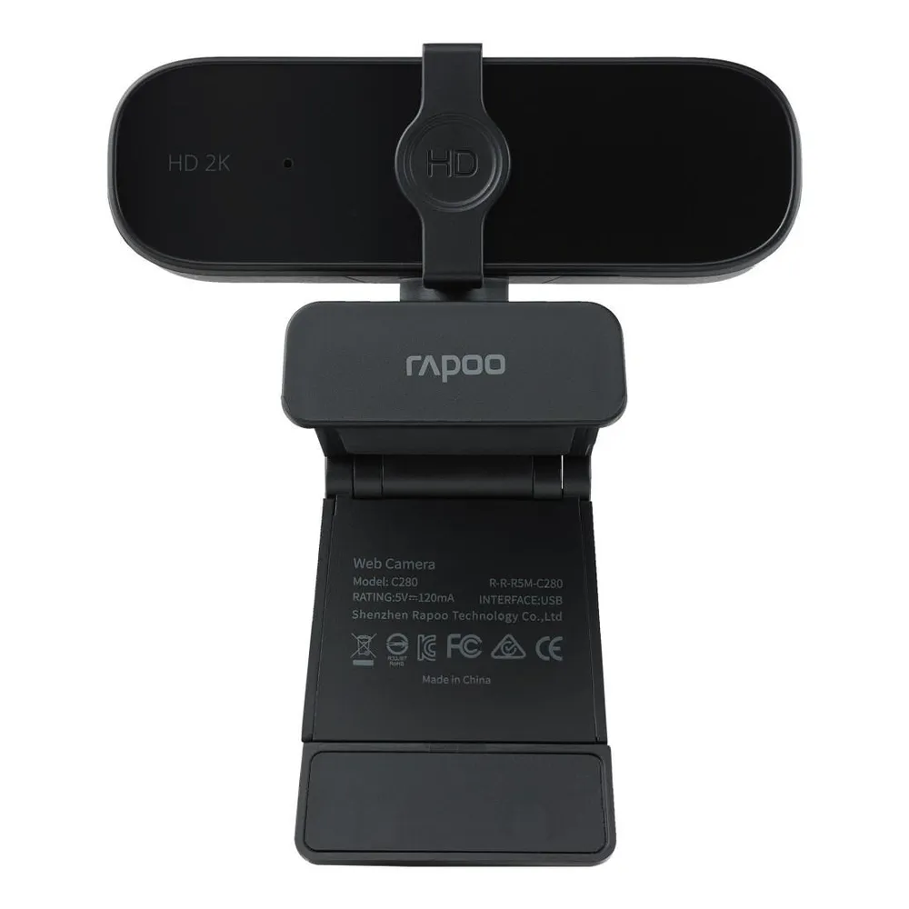 "Full-HD-Webcam ""XW2K"" 2K (4MP), Schwarz (00192419)"