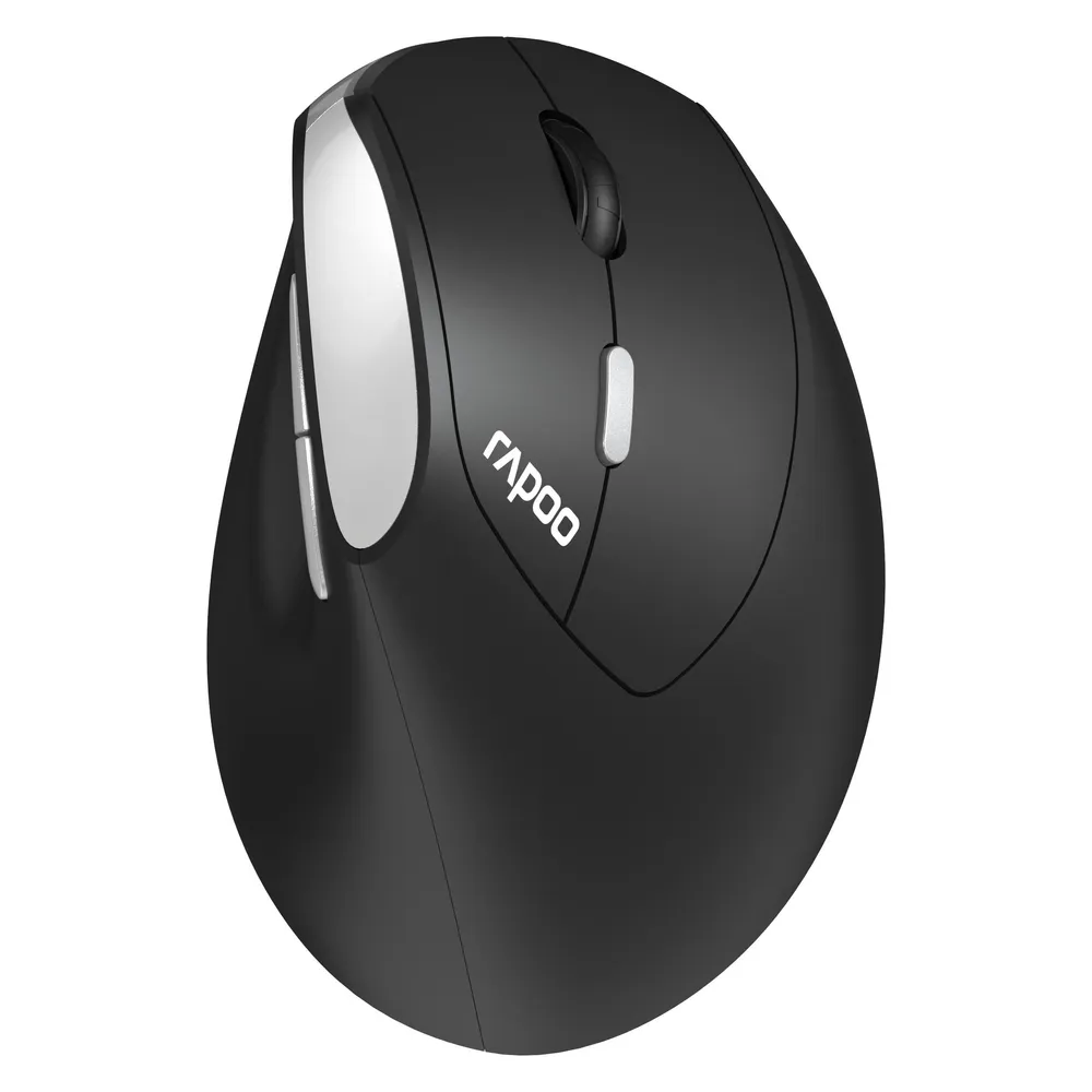 Kabellose ergonomische Maus "EV250", Schwarz
