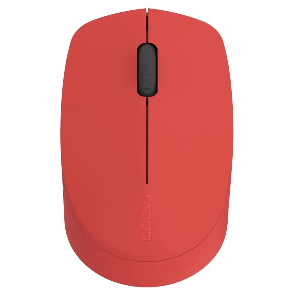 "Kabellose lautlose Multi-Mode-Maus ""M100 Silent"", Rot (00184532)"