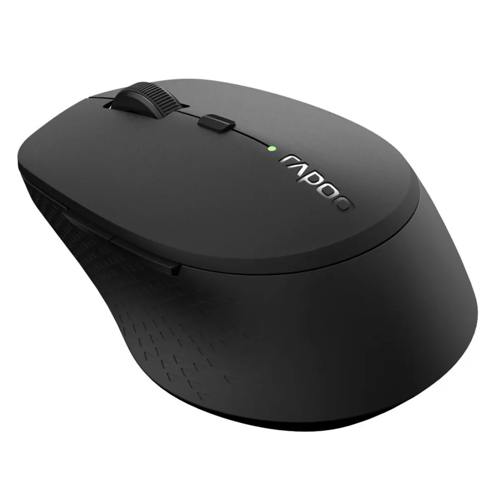 "Kabellose lautlose Multi-Mode-Maus ""M300"", Dunkelgrau (00184341)"