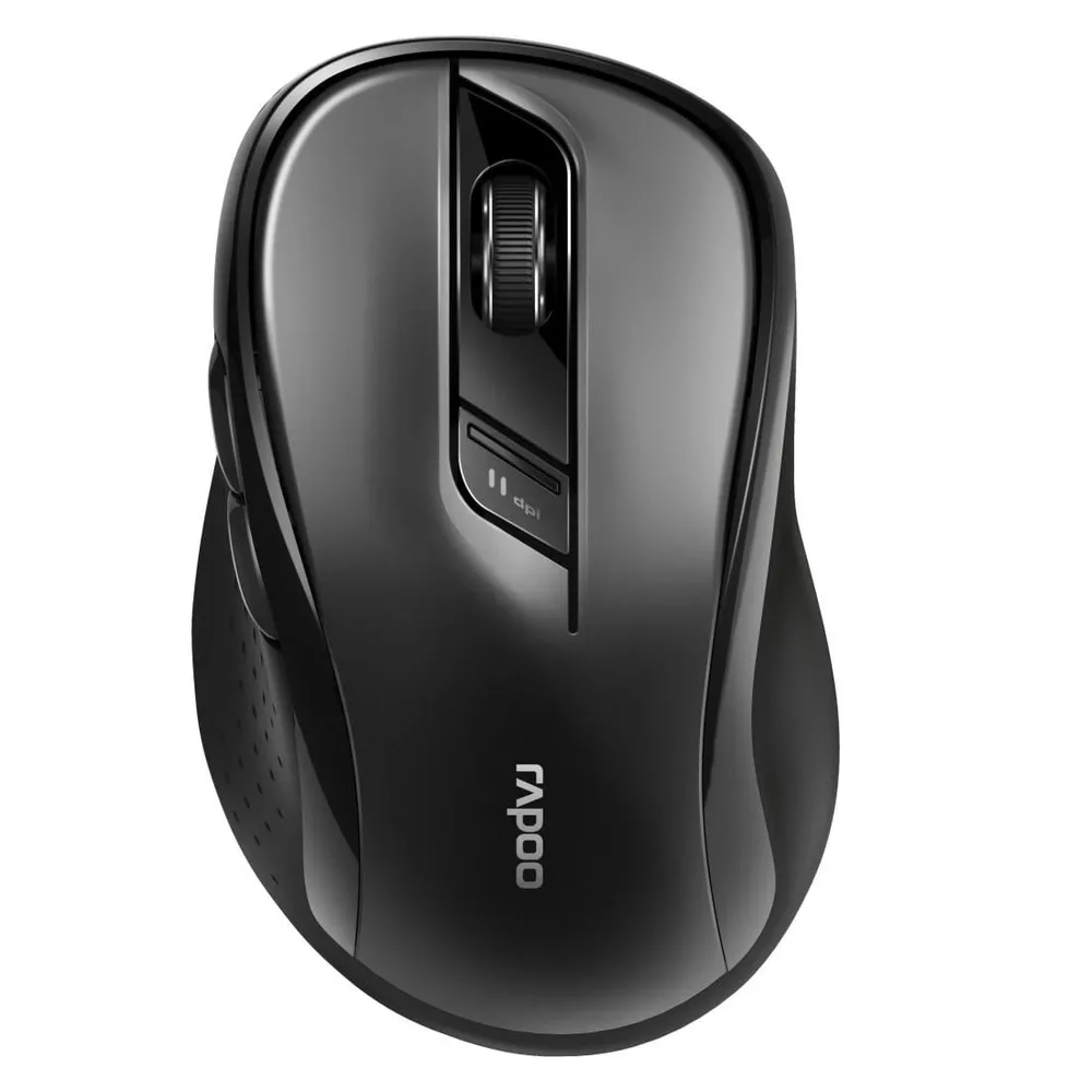 "Kabellose lautlose Multi-Mode-Maus ""M500"", Schwarz"