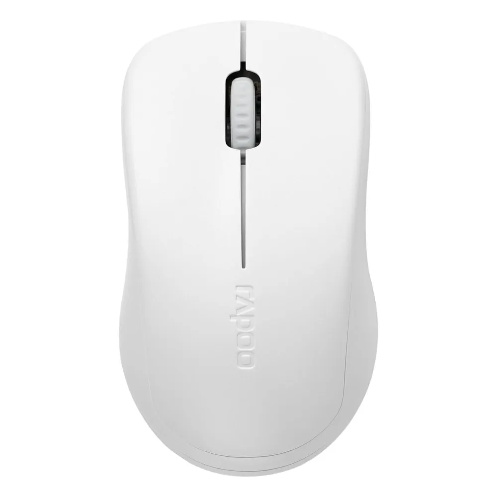"Kabellose Lautlose Optische Maus ""1680"", Weiß (00215766)"