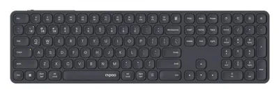 Kabellose Multimodus-Tastatur E9810M, QWERTZ, Dunkelgrau (00228033)