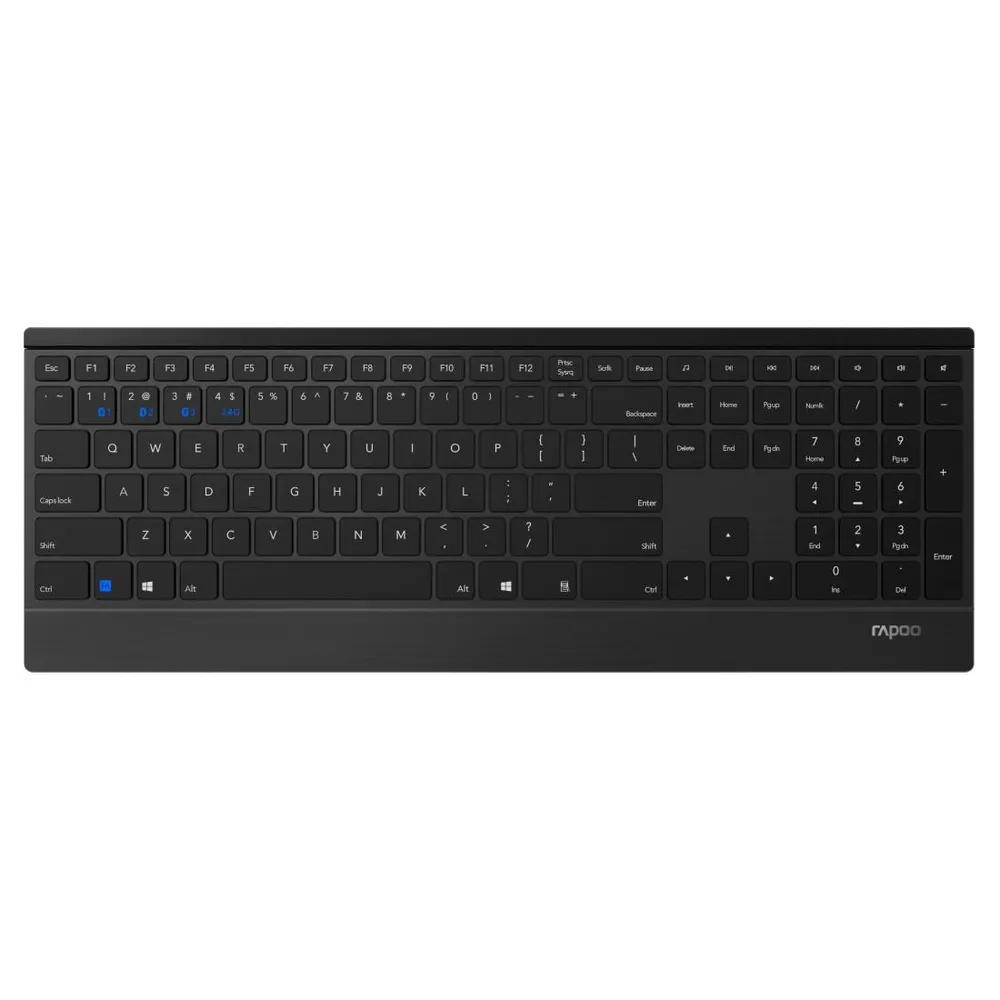 "Kabellose Tastatur ""E9500M Multi-mode Ultra-Slim"", Schwarz (00186859)"