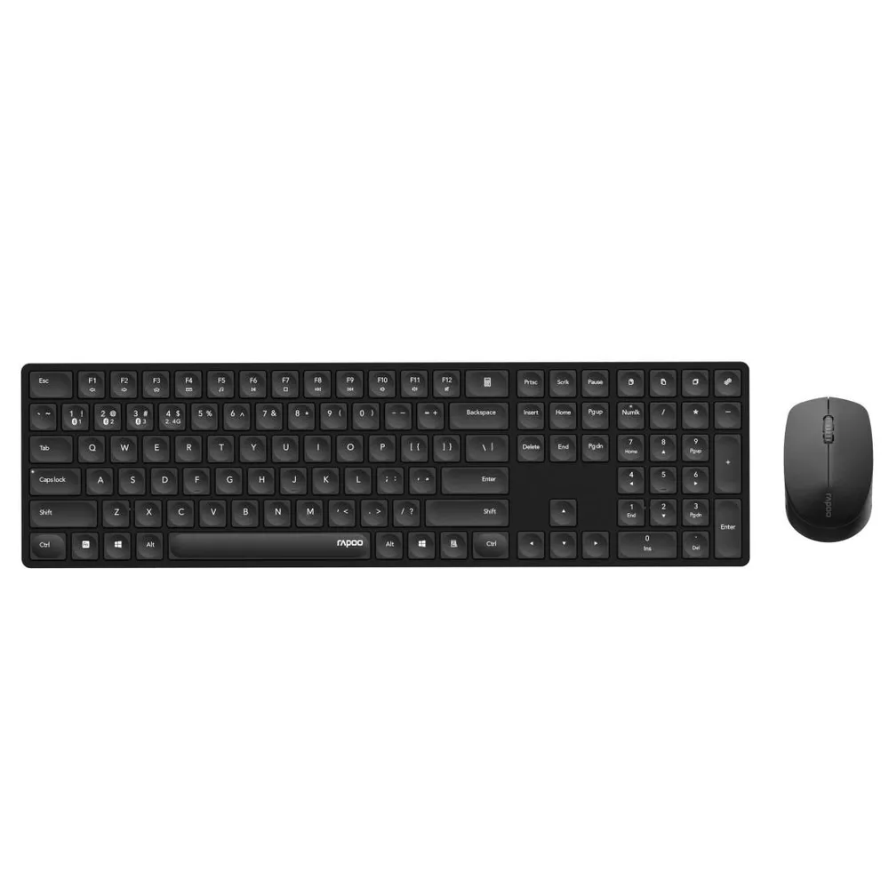 "Kabelloses Multi-Mode-Deskset ""8020M"", QWERTZ, Schwarz (00221172) Tastatur"