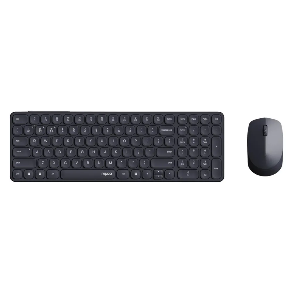 Kabelloses ultraflaches Multi-Mode-Deskset "9310M", Schwarz