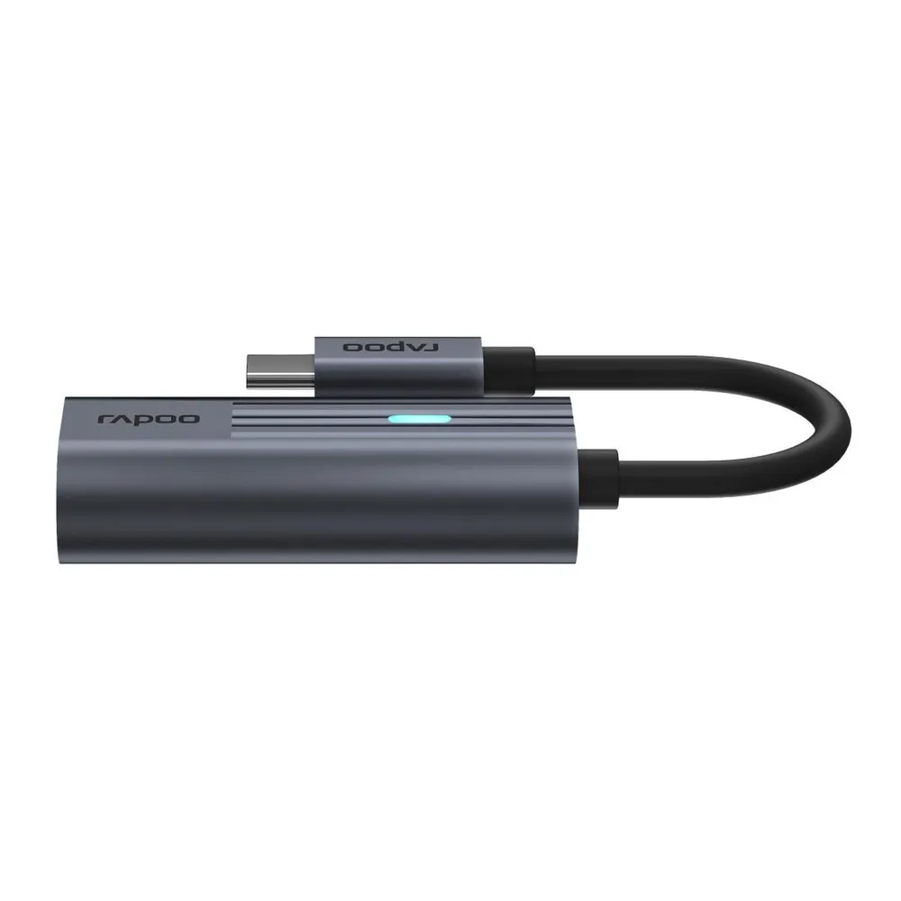 "USB-C Adapter ""UCA-1002"", USB-C auf 3,5 mm Audio, Grau (00217683)"