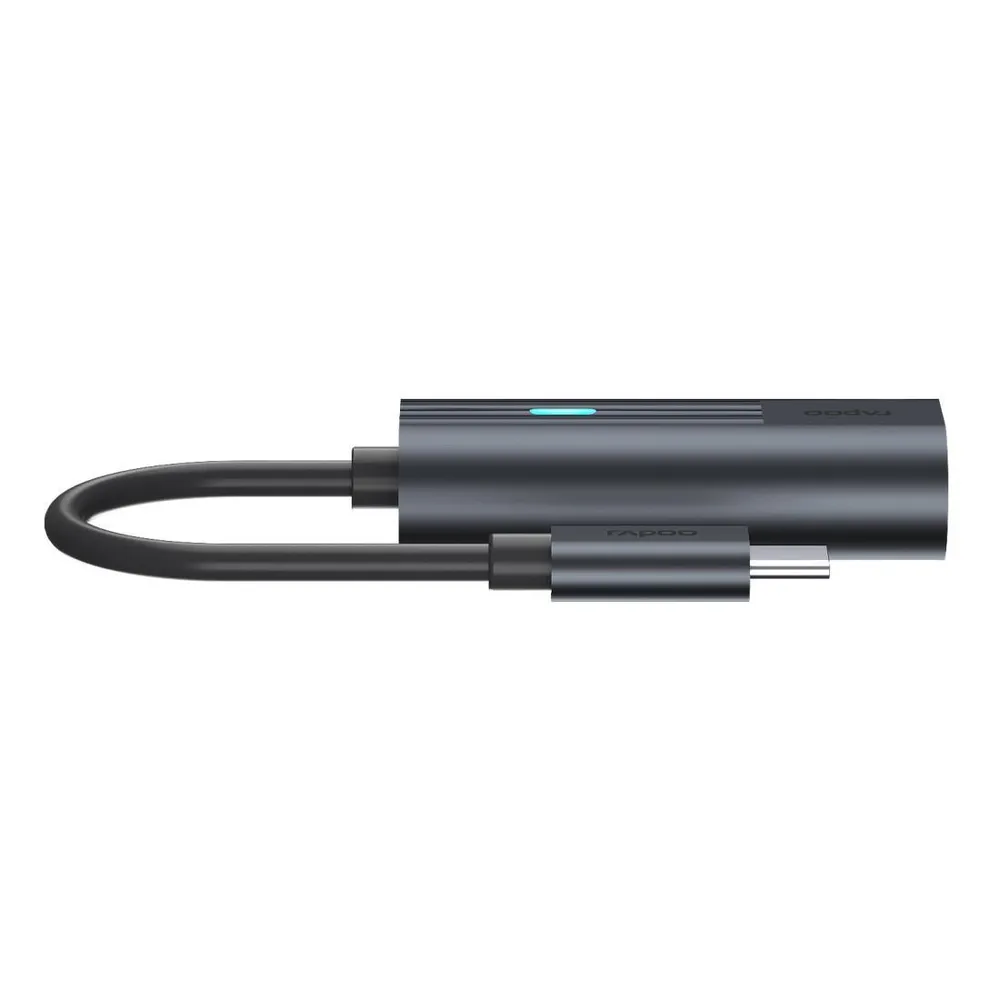 "USB-C Adapter ""UCA-1006"", USB-C auf Gigabit LAN, Grau (00217687)"