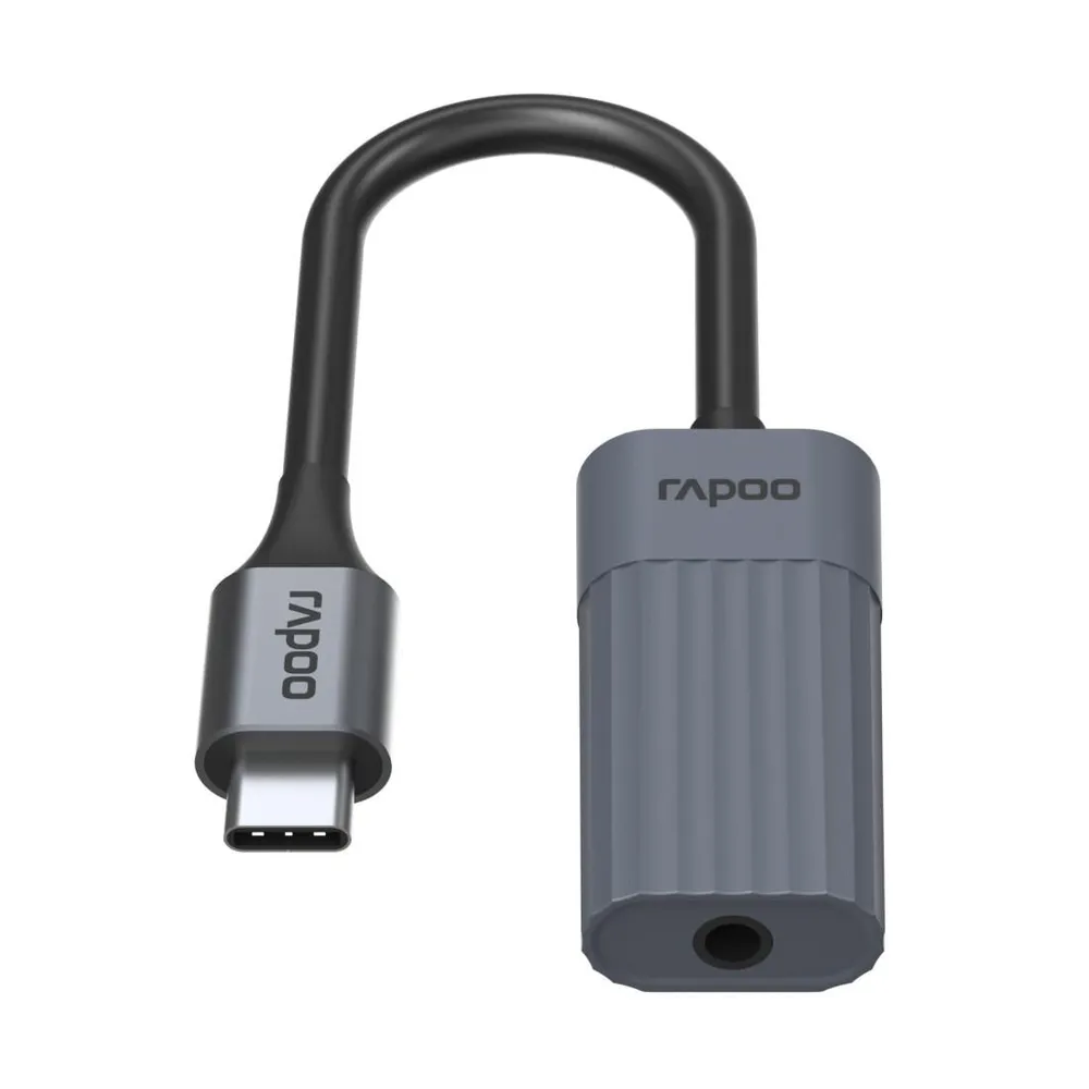 "USB-C Adapter ""UCA-1012"" USB-C auf 3,5 mm Audio, grau (00226493)"