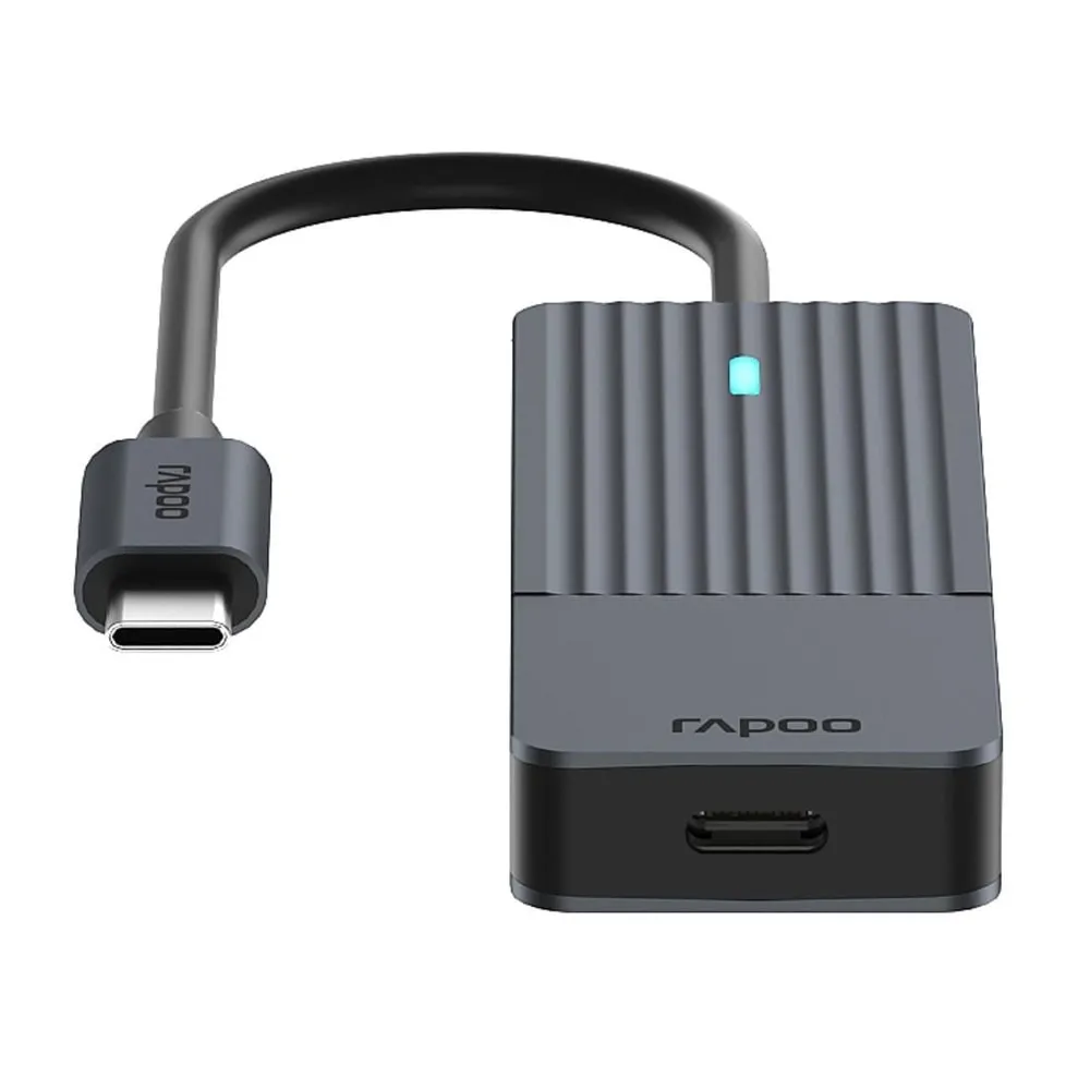 "USB-C Hub ""UCH-4003"", USB-C auf USB-A und USB-C, Grau (00217697)"