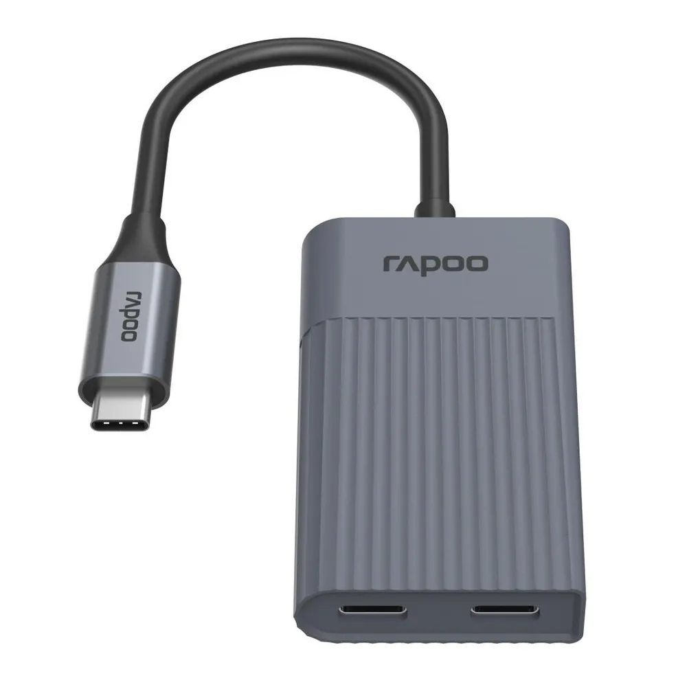 "USB-C Hub ""UCH-4013"" USB-C auf USB-A und USB-C, grau (00226496)"