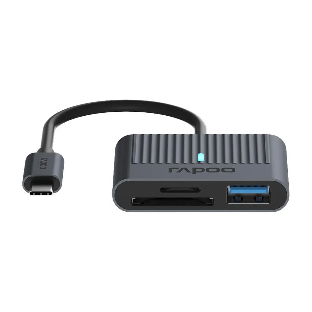 "USB-C Kartenleser ""UCR-3001"", Grau (00217694)"
