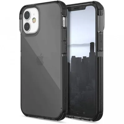 Raptic Clear Black Case für Apple iPhone 12 Mini