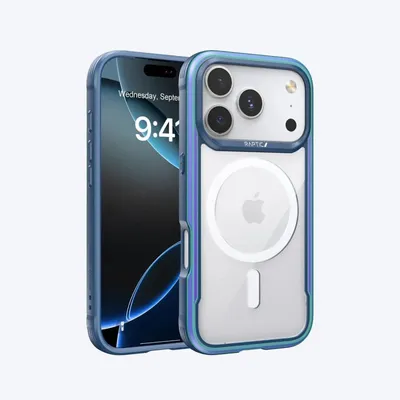 Handyhülle Raptic Shield Classic MagSafe Iridescent für iPhone 17 Pro Max