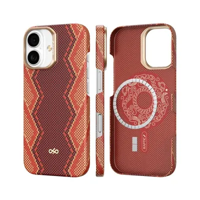 Handyhülle Raptic Skin-Bionic Aramid Magnetisch Snake für iPhone 17